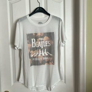 The Beatles t shirt. XXXL. Cream. Abbey Road